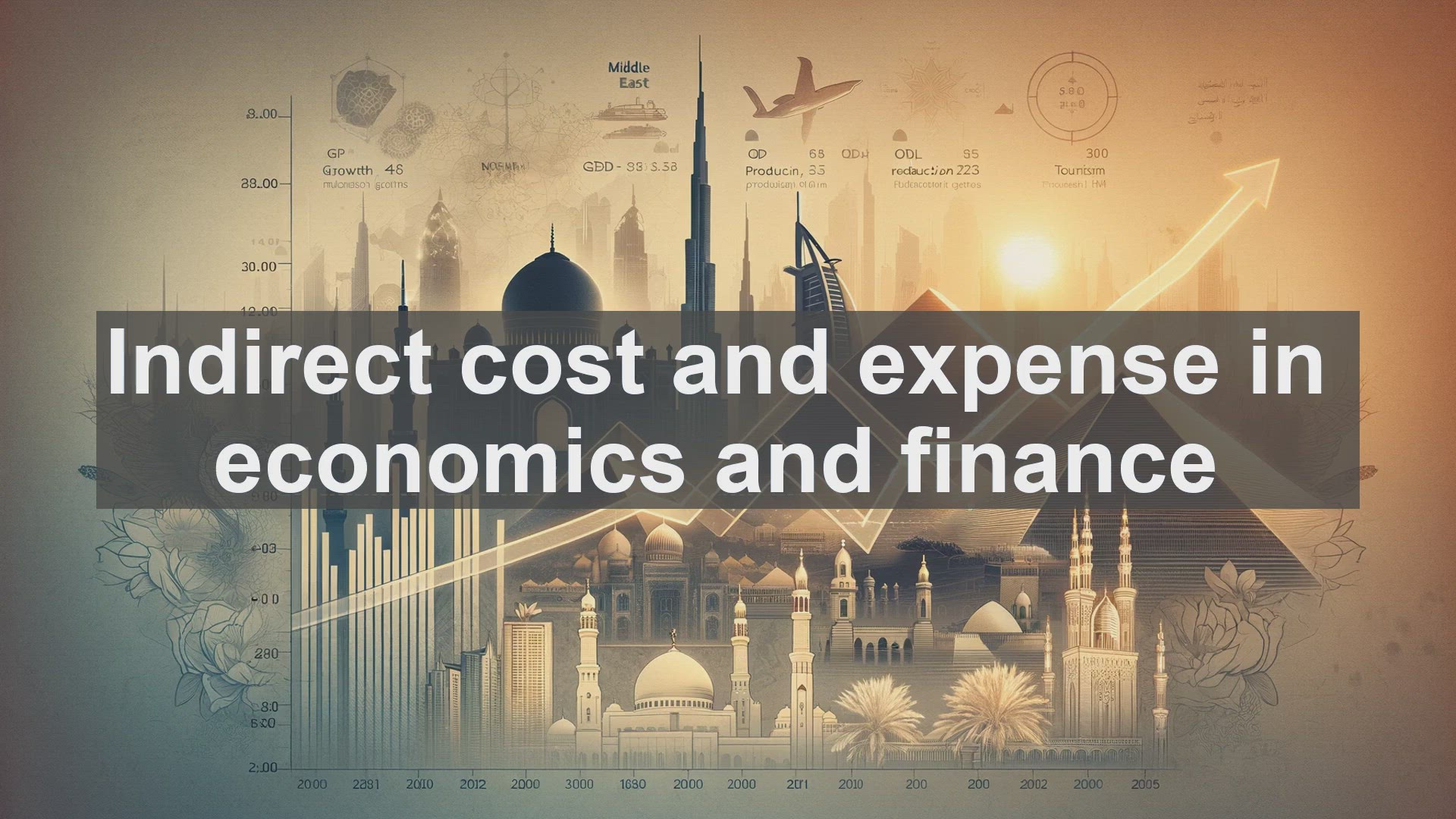 'Video thumbnail for Indirect cost and expense in economics and finance'