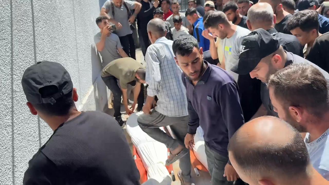 Video thumbnail for Israeli Strike Hits Gaza Police 26.