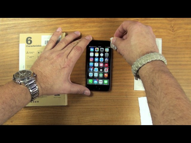 Video thumbnail for How to Install a Benuo iPhone 7 Tempered Glass Screen Protector