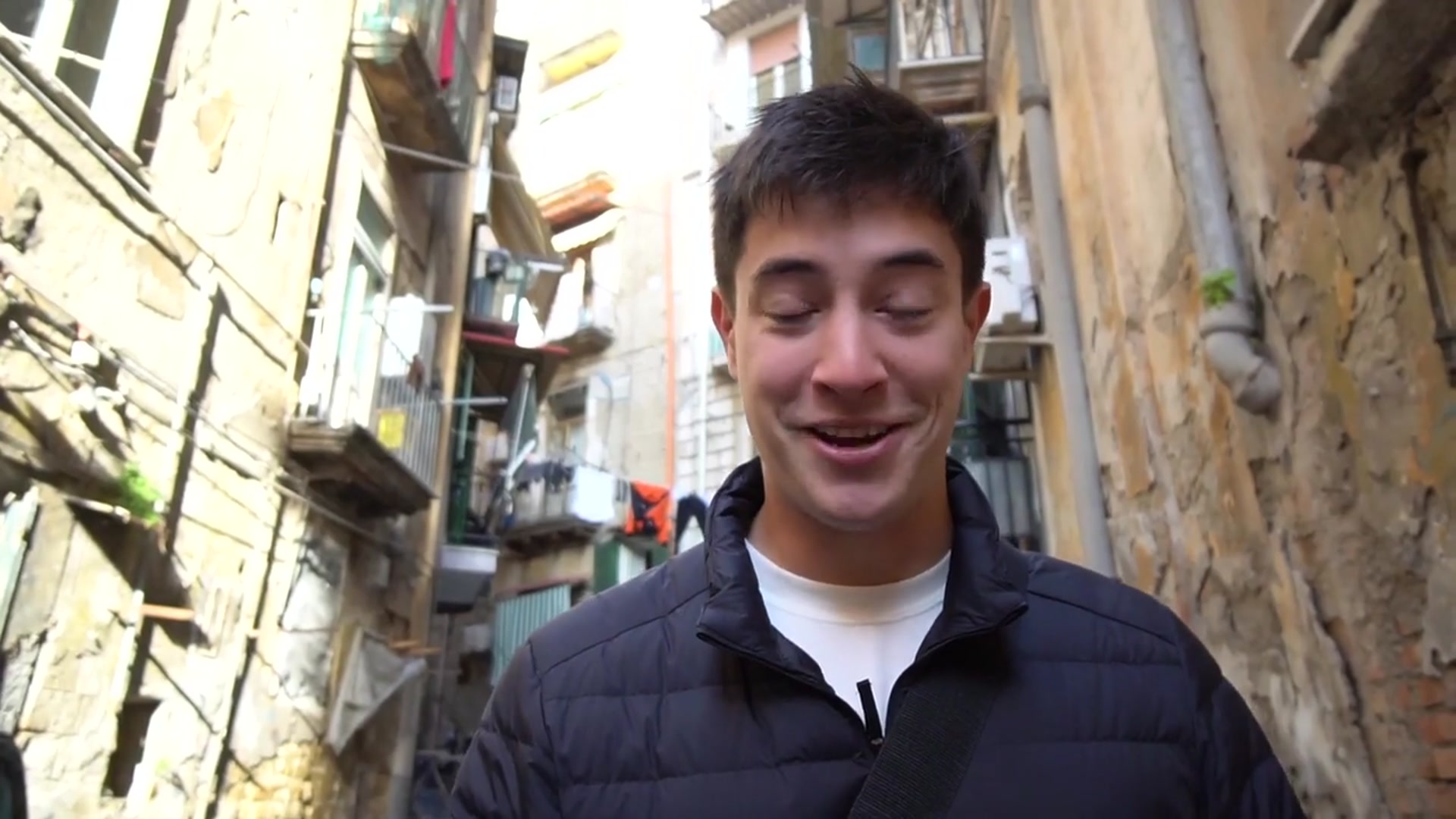 'Video thumbnail for Street Food in Italy - FRESH SEAFOOD & FISH in Naples!!! ITALIAN STREET FOOD + Neapolitan Pizza'