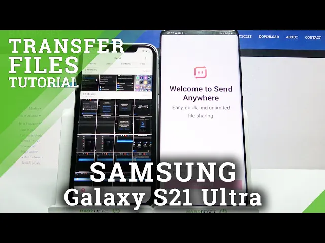 Video thumbnail for How to Transfer Data from iPhone to SAMSUNG Galaxy S21 Ultra – Use Send Anywhere App