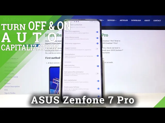 Video thumbnail for How to Enable Auto Capitalization on ASUS Zenfone 7 Pro – Use Auto Capitalization
