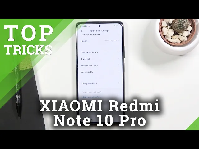 Video thumbnail for Top Tricks for XIAOMI Redmi Note 10 Pro – Best Apps / Cool Options / Super Features