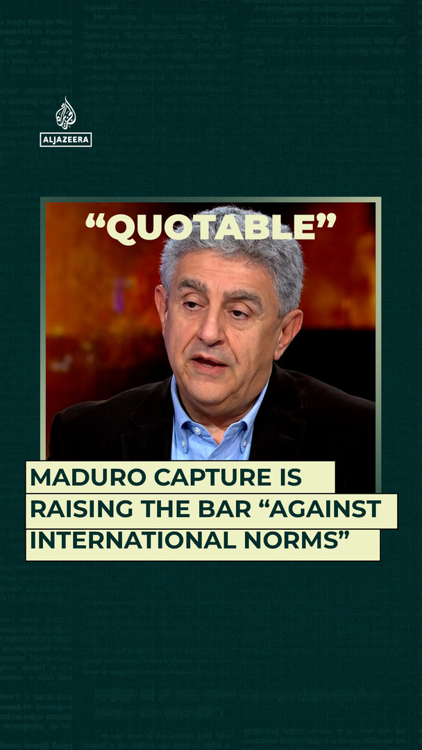 Video thumbnail for Maduro capture is raising the bar “against international norms”