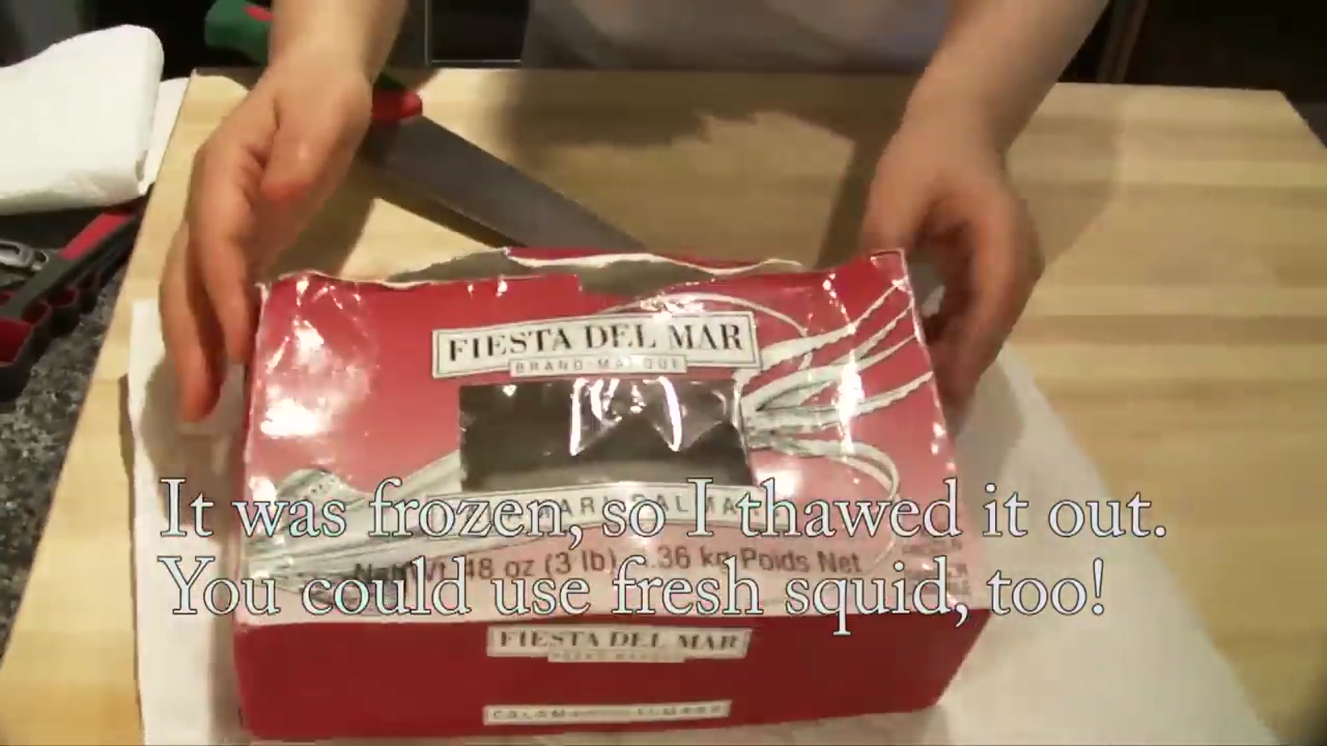 Video thumbnail for Fermented squid side dish (오징어젓)(720P HD)