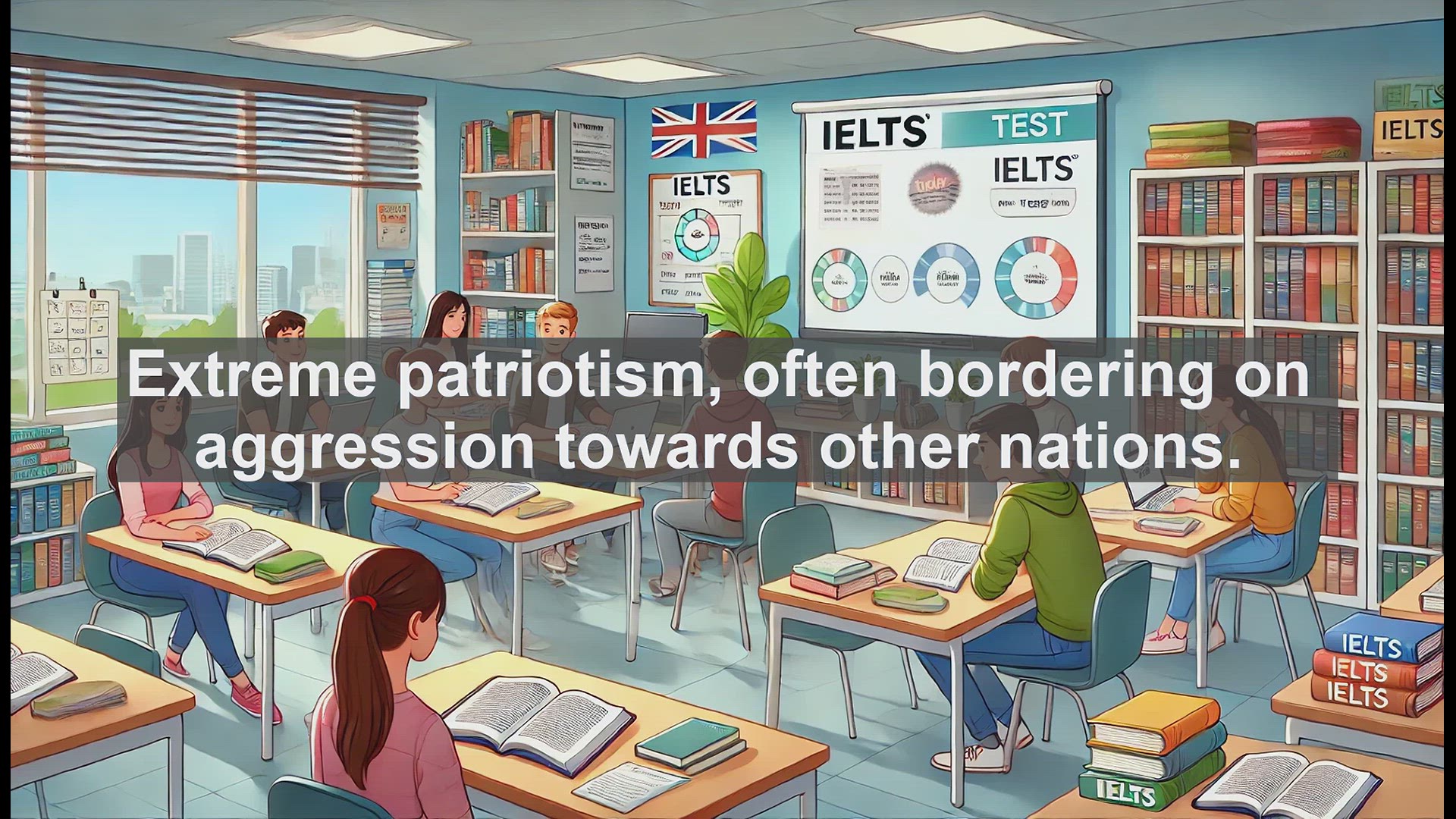 'Video thumbnail for 2000 Must Know IELTS 9.0 Vocabulary - IELTS Vocabulary: Understanding 'Jingoism' for a 9.0 Band Score'