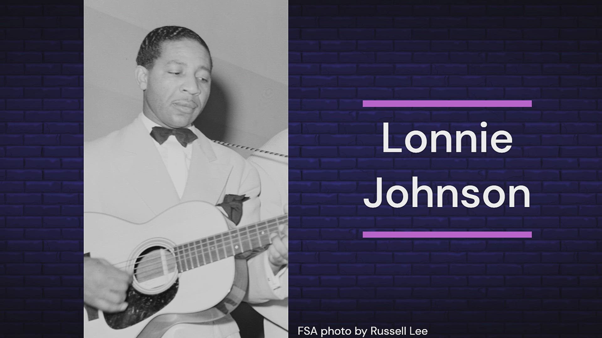 'Video thumbnail for Lonnie Johnson'