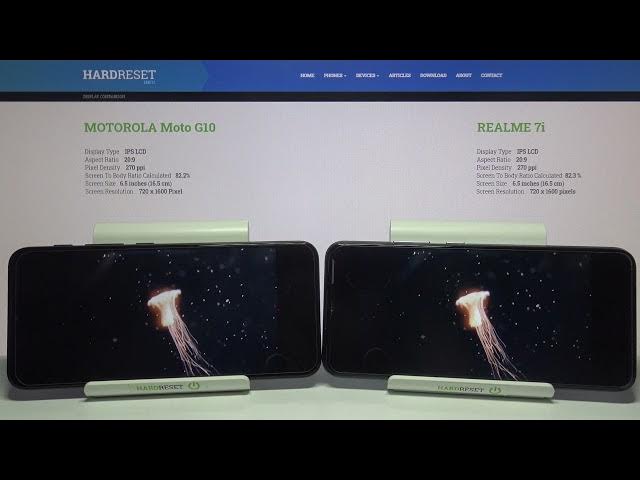 Video thumbnail for Display Comparison REALME 7i vs MOTOROLA Moto G10 – Display Quality Test Head-to-Head