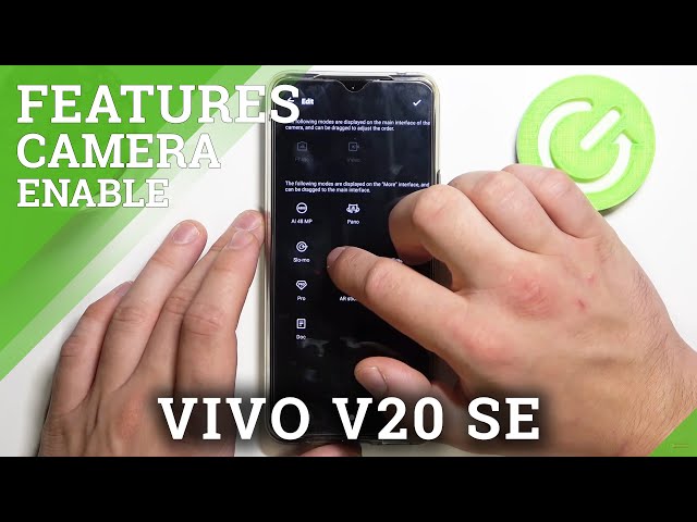 Video thumbnail for How to Edit Camera Modes in VIVO V20 SE? Adjust Camera Modes