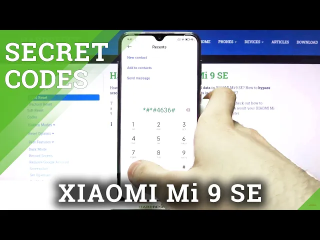 Video thumbnail for Secret Codes XIAOMI Mi 9 SE – Hidden Options / Hidden Modes