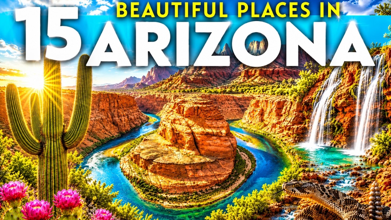 Video thumbnail for 15 Most Beautiful Places in Arizona You Have to See to Believe
