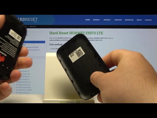 Video thumbnail for How to Find WiFi Password on HUAWEI E5573 - Where to Find Deafault Wi-Fi Password on HUAWEI Modem