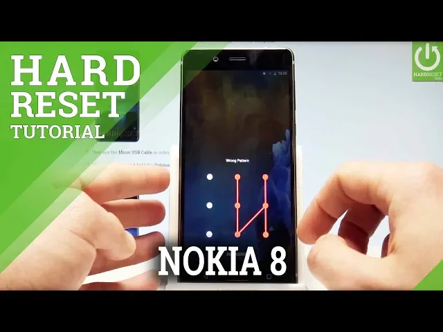 Video thumbnail for Hard Reset NOKIA 8 - Bypass Screen Lock / Hardware Factory Reset