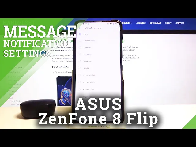 Video thumbnail for How to Change Notification Sound in ASUS ZenFone 8 Flip – Find Notification Settings