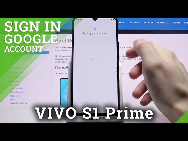 Video thumbnail for How to Add Google Account to VIVO S1 PRIME – Add Google User