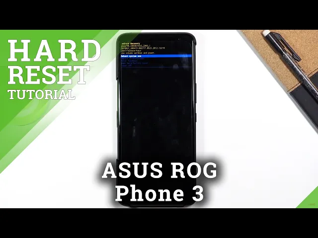 Video thumbnail for HARD RESET ASUS ROG Phone 3 – Restore Defaults / Remove Screen Lock