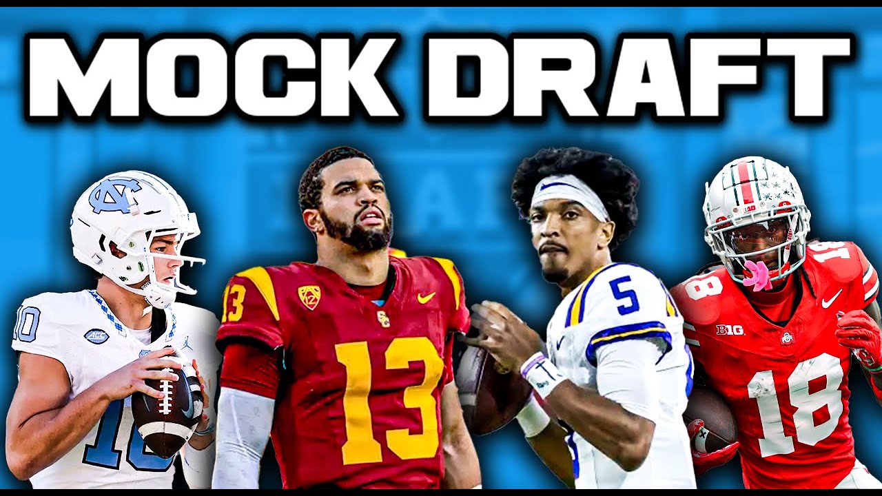 Video thumbnail for 2024 NFL Mock Draft Post Free Agency (WITH TRADES)
