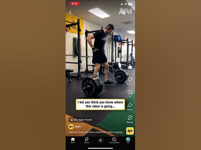Video thumbnail for Afv 5- lifting #foryou #fit #funnyvideos
