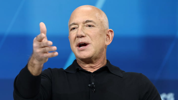 Video thumbnail for Bezos Calls for Zero Federal Income Tax on the Bottom Half of Earners