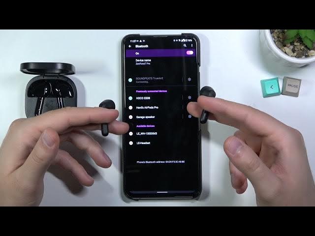 Video thumbnail for How to Connect SoundPeats TrueAir 2 with Android Phone? Link SoundPEATS with Smartphone Android OS