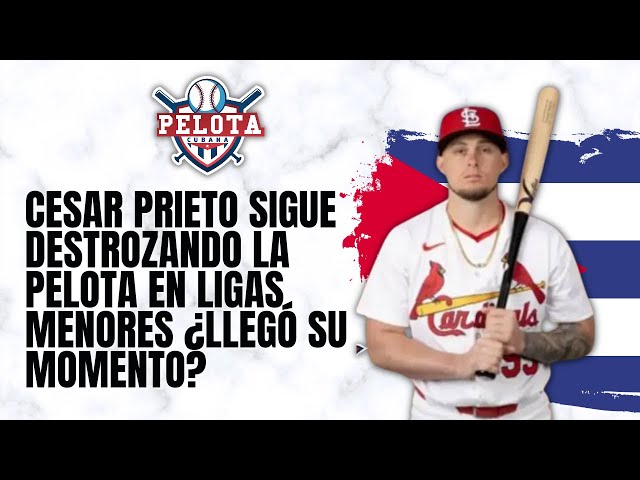 Video thumbnail for César Prieto sigue destrzando la Pelota en ligas Menores ¿Llegó su momento?