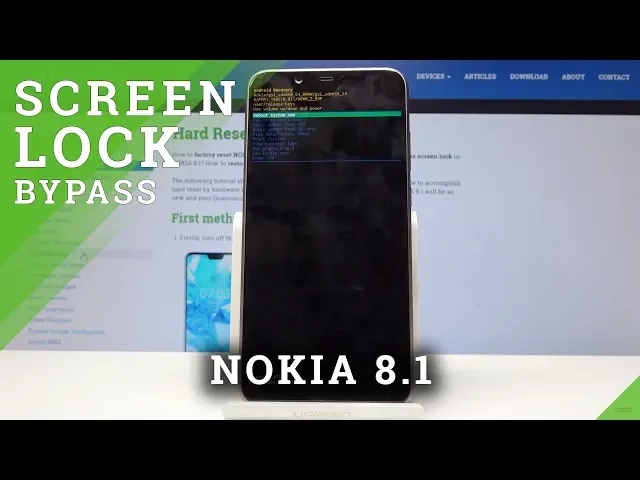 Video thumbnail for How to Factory Reset NOKIA 8.1 - Bypass Screen Lock / Wipe Data