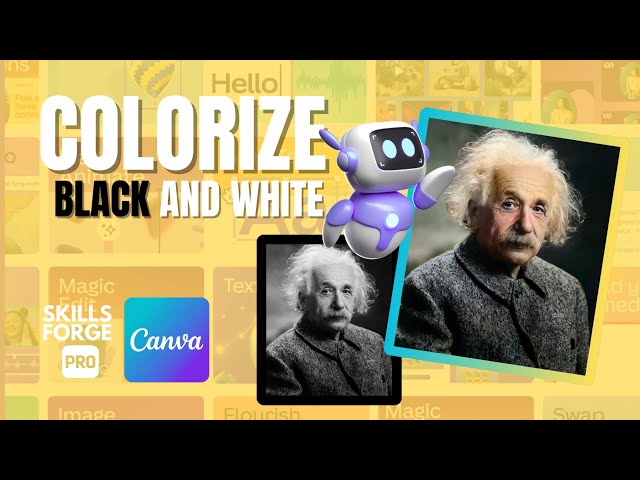 'Video thumbnail for How to Colorize Black and White Photos Using AI in Canva'