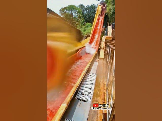 Video thumbnail for Water Kingdom 😱 60° Degree Water Slides - Water Park #shorts