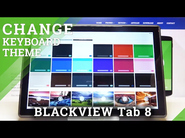 Video thumbnail for Change Keyboard Theme - BLACKVIEW Tab 8 & Keyboard Settings