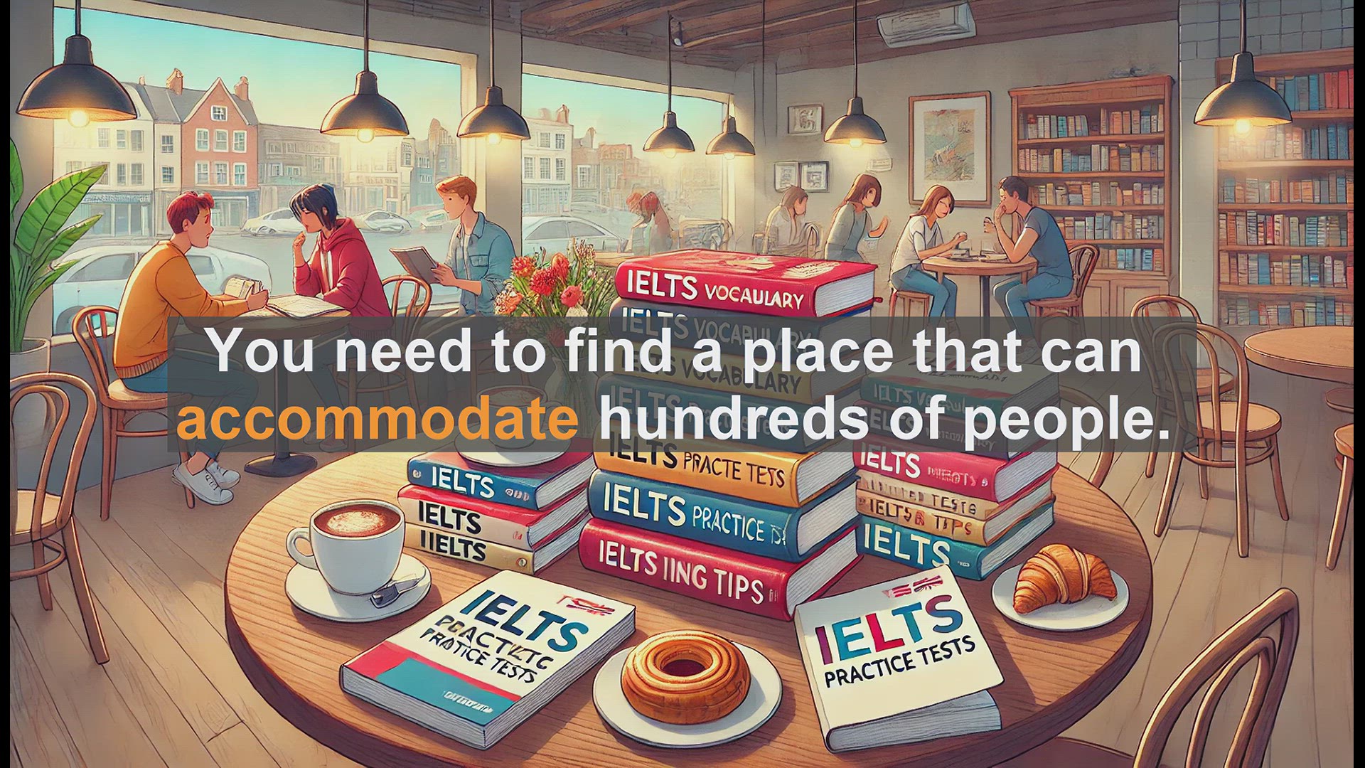'Video thumbnail for 2500 Must Know IELTS 6.5 Vocabulary - What Does 'Accommodate' Mean? Boost Your IELTS Score'