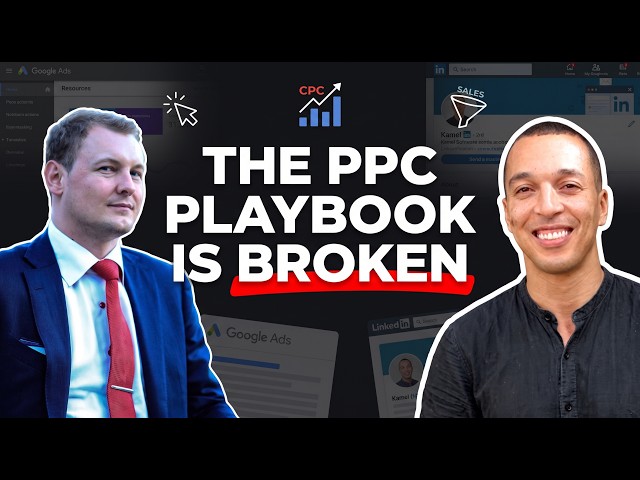 Video thumbnail for Why the B2B PPC Playbook Is Broken — and What Actually Works Now | Kamel Ben Yacoub, Getuplead