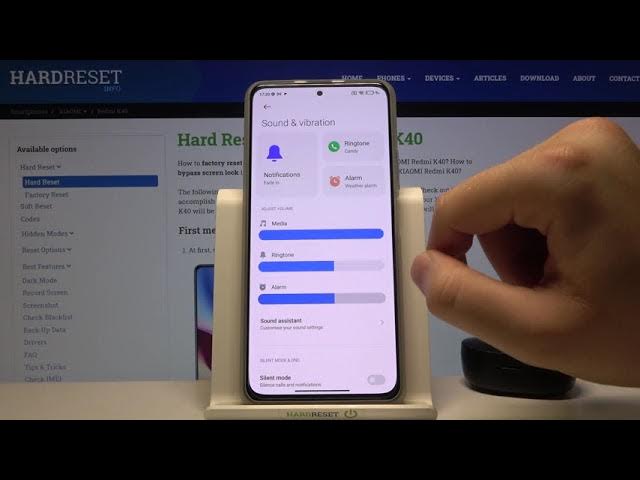 Video thumbnail for How to Change Ringtone Volume on Xiaomi Redmi K40 – Manage Volume Settings