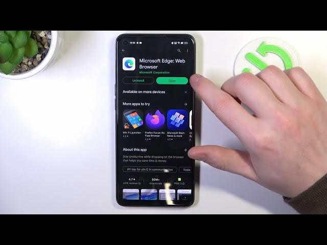 Video thumbnail for How to Set Up Microsoft Edge in Oppo Reno 8T - Install Microsoft Edge