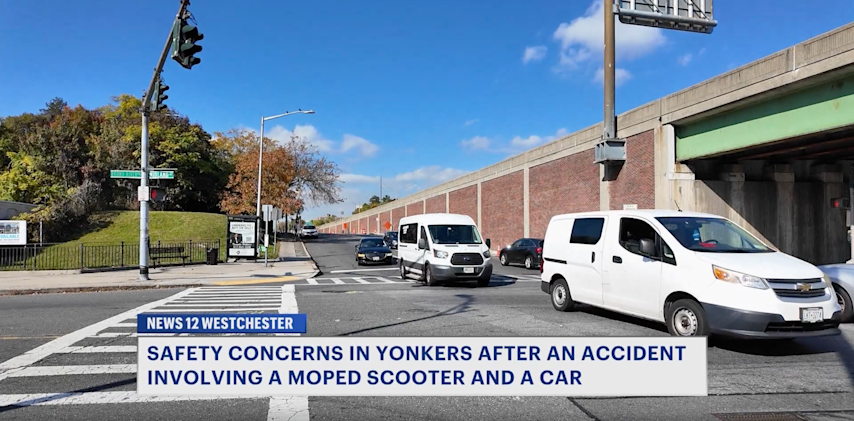 Video thumbnail for Yonkers residents raise concerns about intersection after serious crash