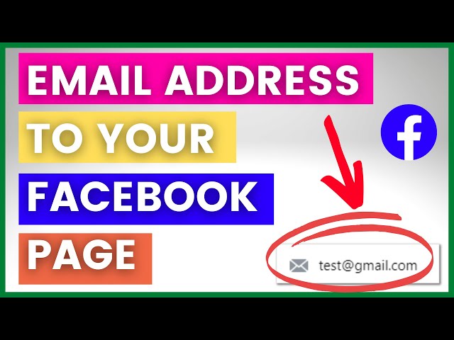 Video thumbnail for How To Add An Email Address To Your Facebook Page? [in 2025]