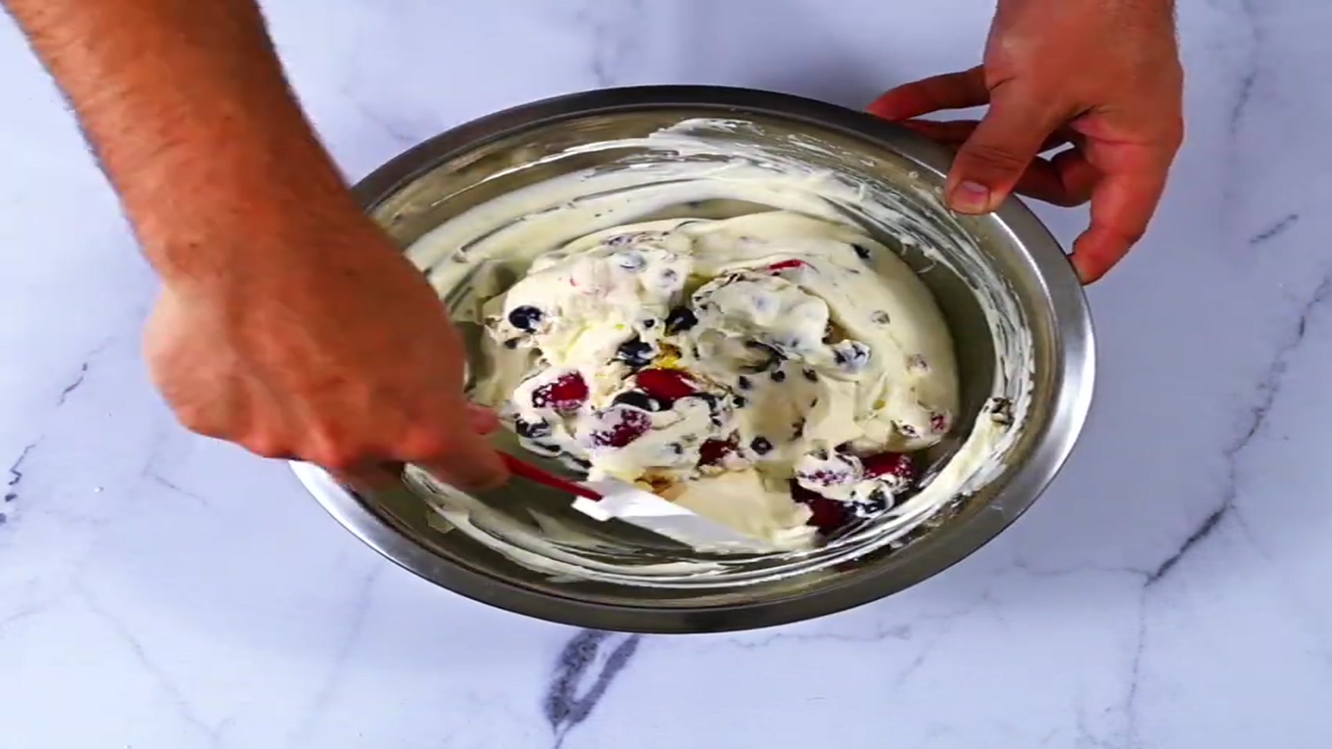 Video thumbnail for Keto Mixed Berry Mousse Recipe(720P 60FPS)