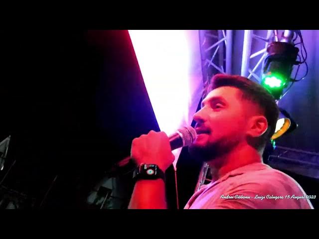 Video thumbnail for Andrei Ciobanu BAND spectacol la Luizi Calugara Bacau.