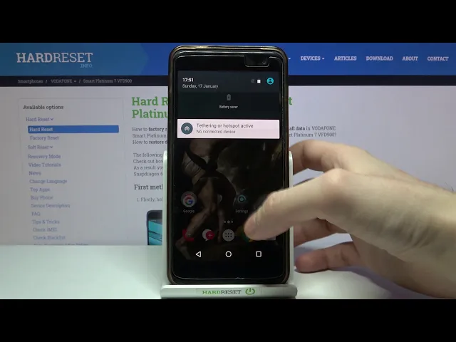 Video thumbnail for How to Enable Hotspot in VODAFONE Smart Platinum 7 – Create Portable Hotspot
