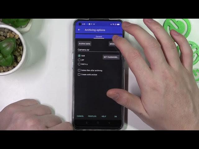 Video thumbnail for How To Pack Files into Rar & Zip Archives on OPPO Reno5 Z 5G - RAR app