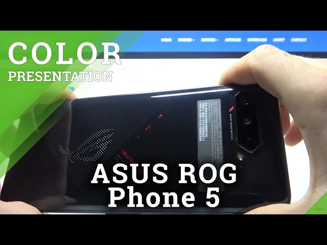 Video thumbnail for Asus Rog Phone 5 - * Phantom Black * Color Presentation! | Hands-on Video