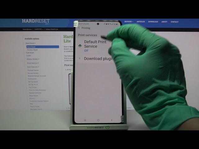 Video thumbnail for How to Add Printer in SAMSUNG Galaxy Note 10 Lite – Use Wireless Printing