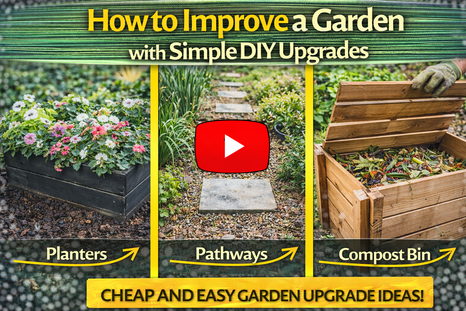 Video thumbnail for How to Improve a Garden with Simple DIY Upgrades