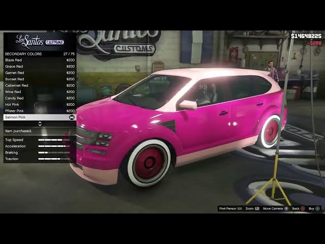 Video thumbnail for How to MAKE Spider gwen car in GTA 5