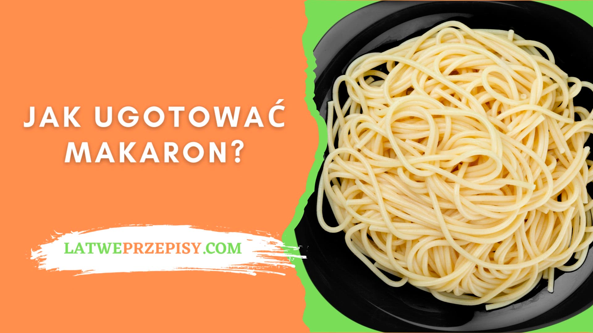'Video thumbnail for Jak ugotować makaron - LatwePrzepisy.com'