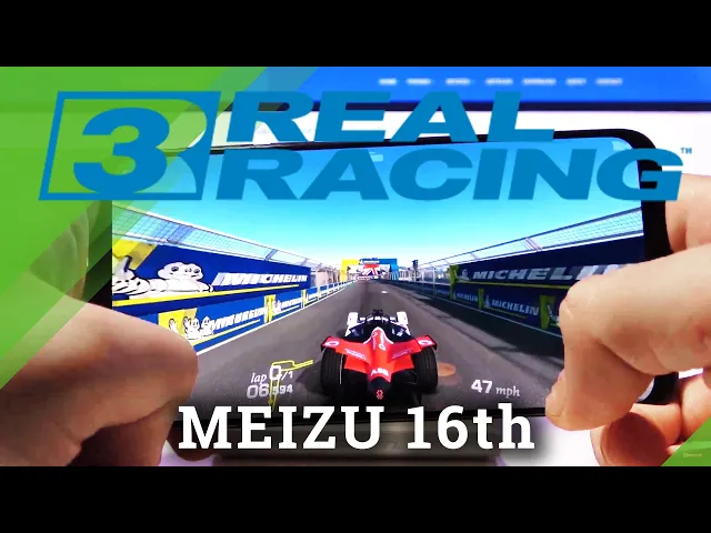 Video thumbnail for Real Racing Gameplay on Meizu 16th – Performance Test