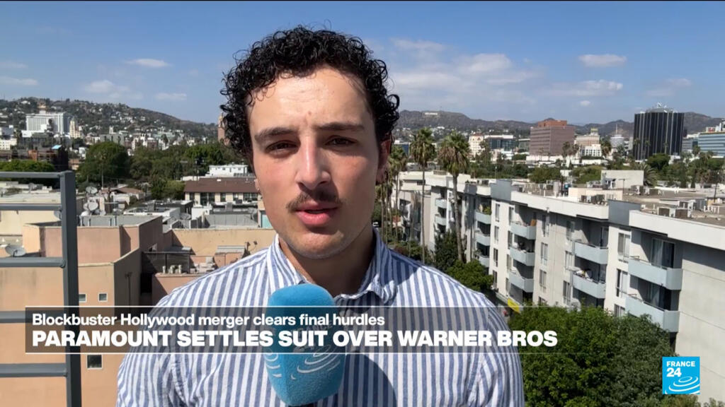 Video thumbnail for Paramount settles with US states to clear Warner Bros. mega-merger