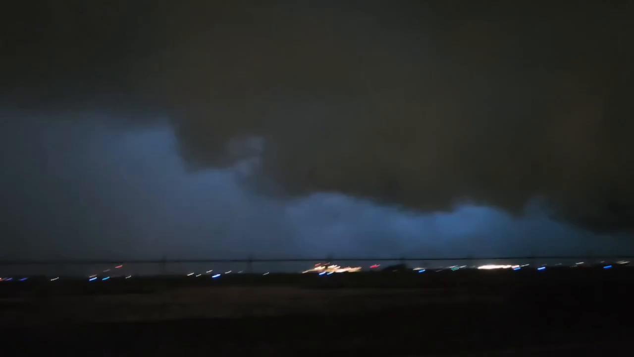 Video thumbnail for Canada: Tornado Warning Looms Over Winnipeg Airport As Dramatic Storm Front Rolls In During Severe Manitoba Weather.