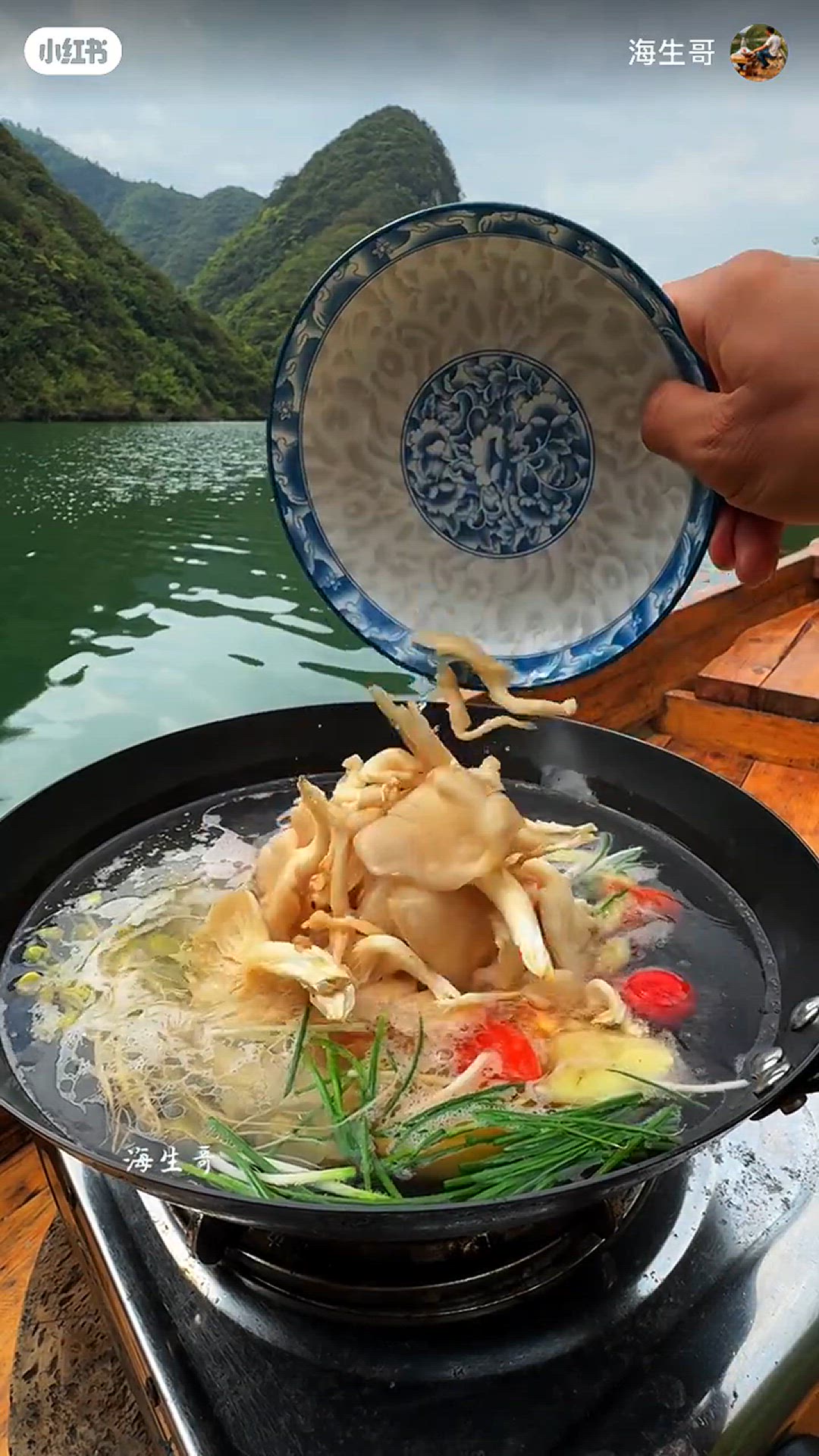 Video thumbnail for Cooking in mountains #nature