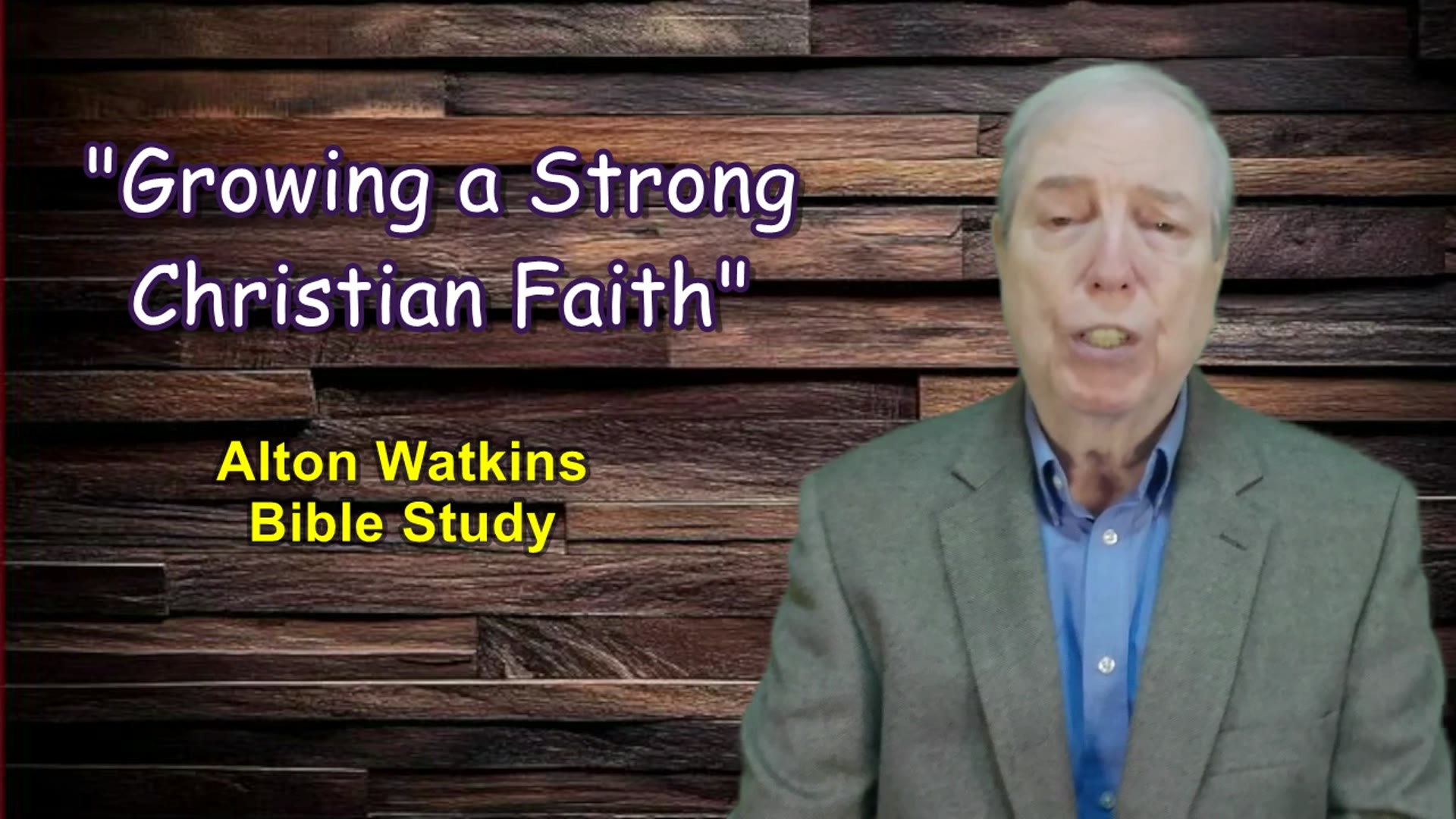 Video thumbnail for Growing Strong in Faith