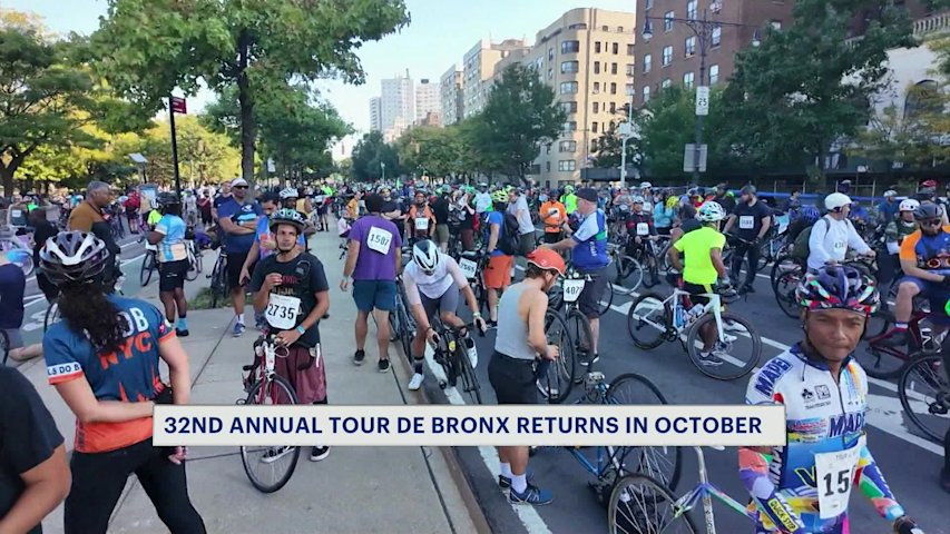 Video thumbnail for Tour de Bronx returns for its 32nd year